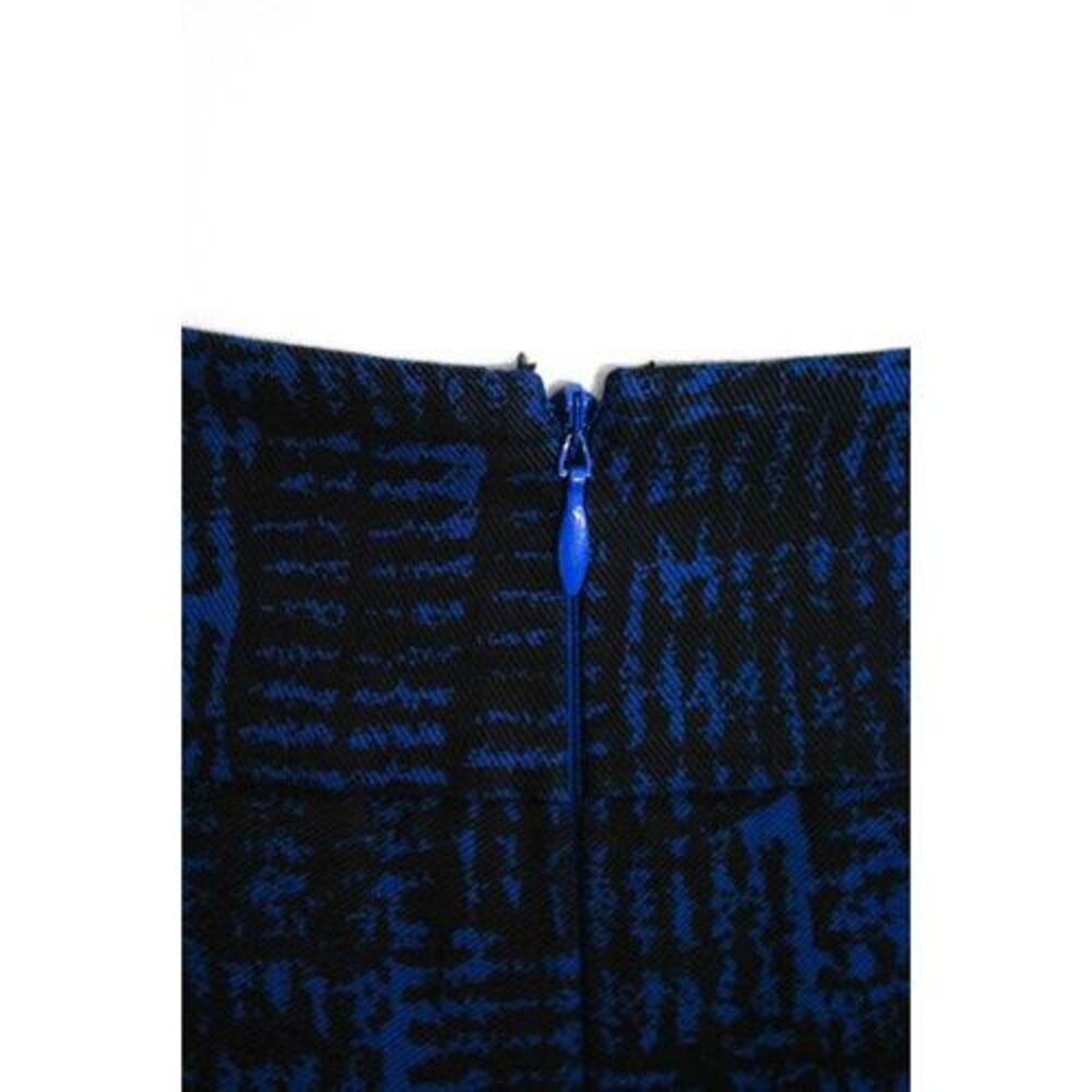 Marc By Marc Jacobs Multi Colored Cotton Zipper Back Pencil Skirt Size 10 - Picture 4 of 5